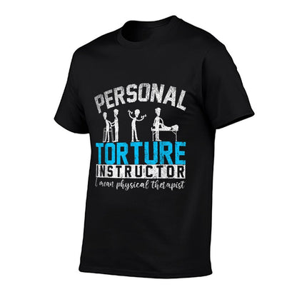 Funny DPT Physical Therapist Gift PTA Physical Therapy  Summer-ready Fabric T-Shirt