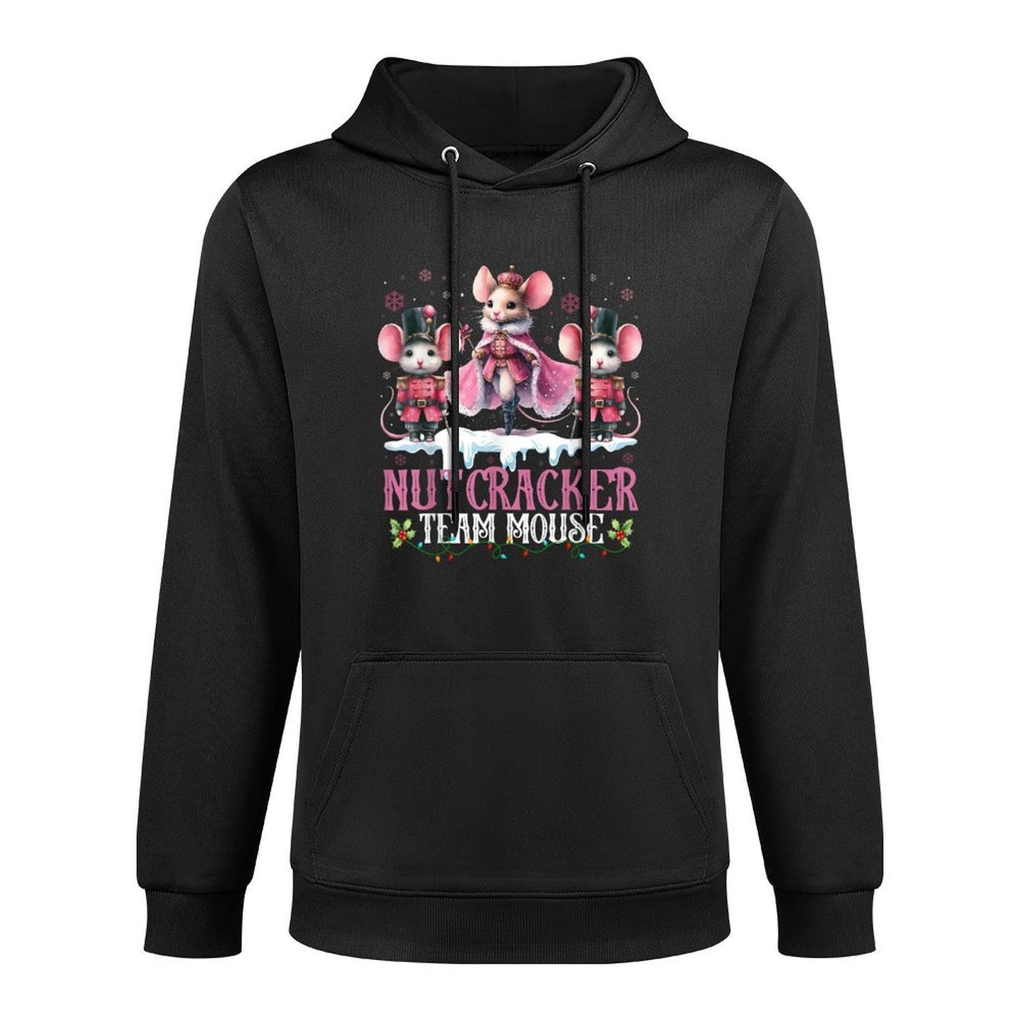 Nutcracker Team Mouse Christmas Dance Ballet Merry Christmas Casual Wear Hoodie
