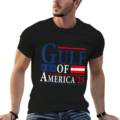Gulf Vintage Of America Est 2025 USA American Flag Women Men Comfortable T-Shirt