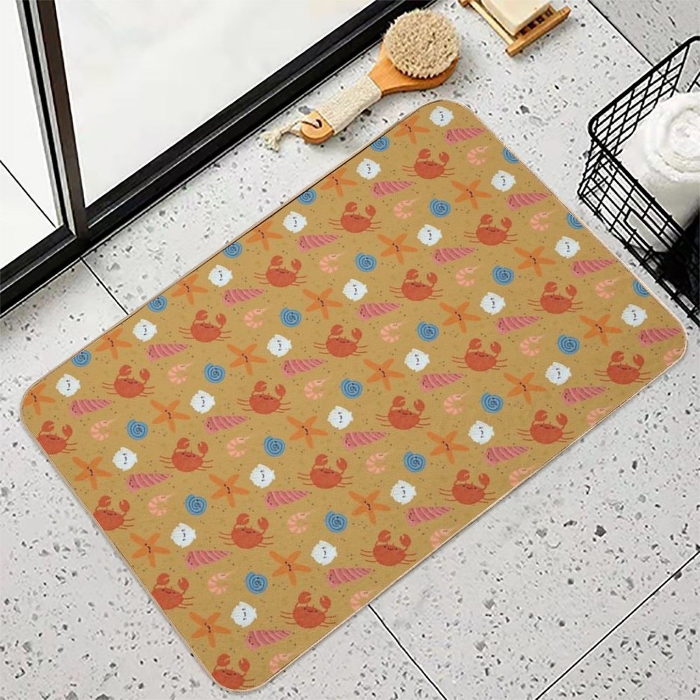 Beach Fun  Toxin-Free Bath Mat