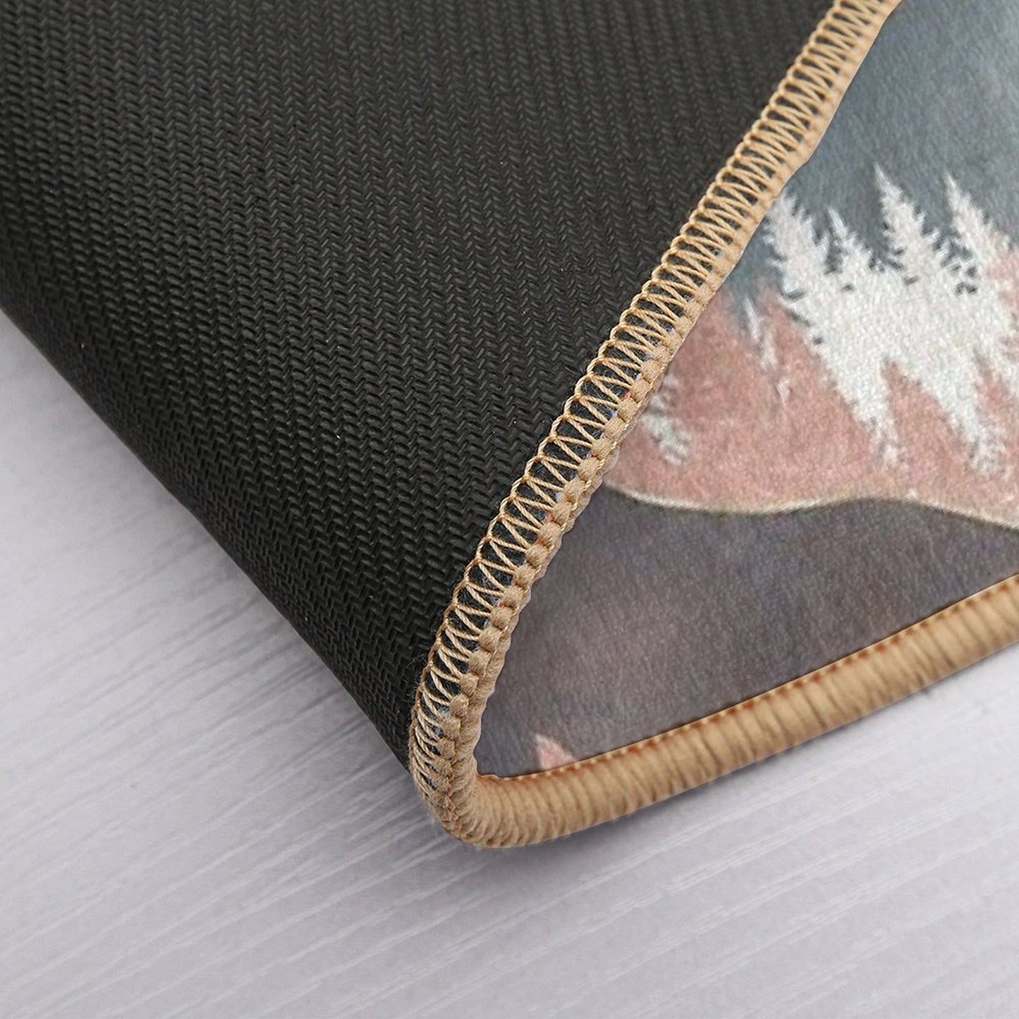 Winter Peaks  Fade-Resistant Bath Mat