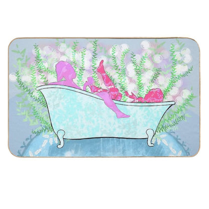 Bath Tub Vibes  Slip-Resistant Bath Mat