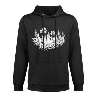Nature Forest Plants Trees Camping Hiking Mountains Wildlife Colorfast Hoodie