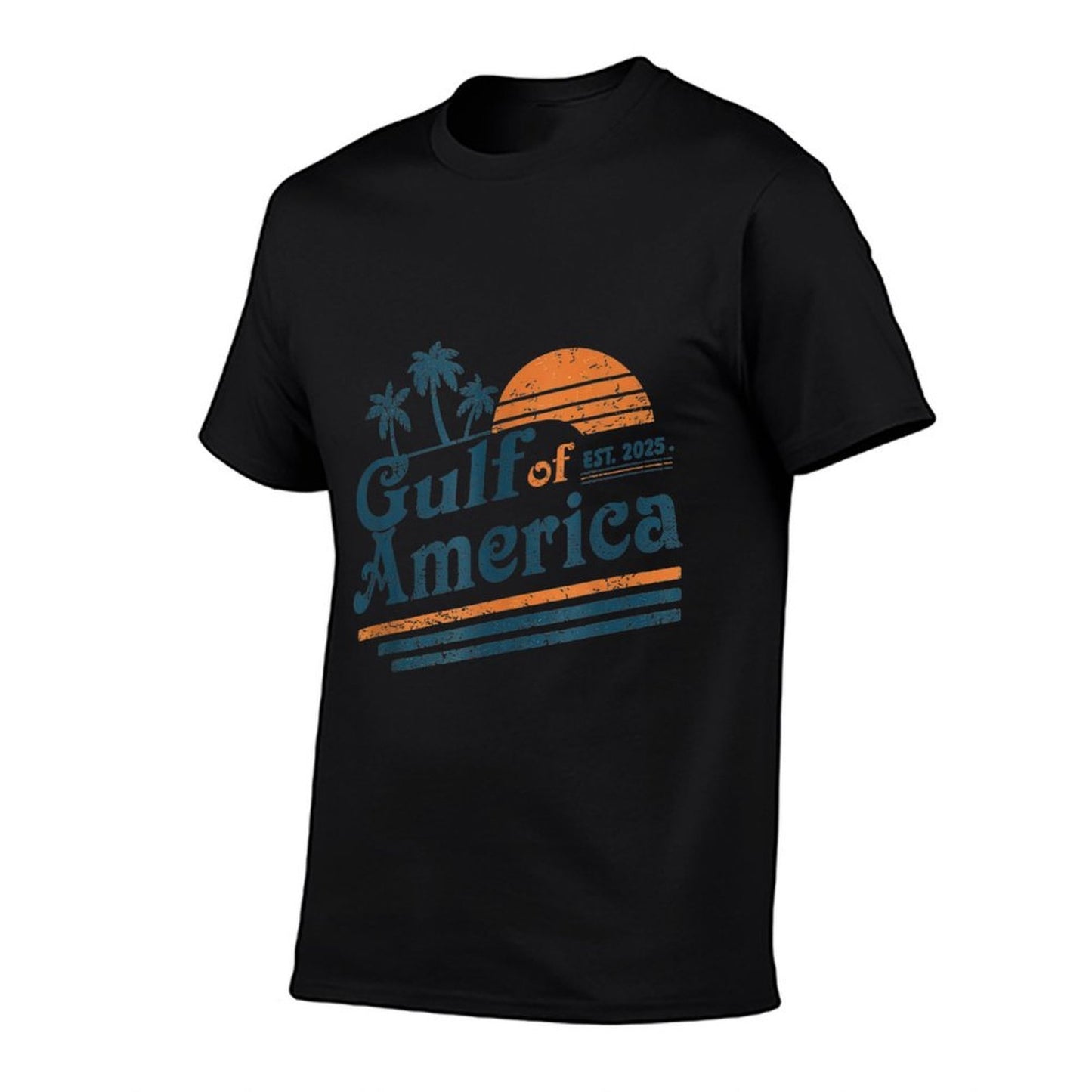 Gulf of America Patriot Inspired Tank  Slim-fit Cut T-Shirt