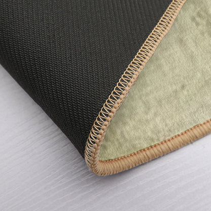 Get Naked Sign in Shabby Olive Green  Absorbent Bath Mat