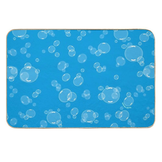 Underwater Bubbles  Anti-Trip Bath Mat