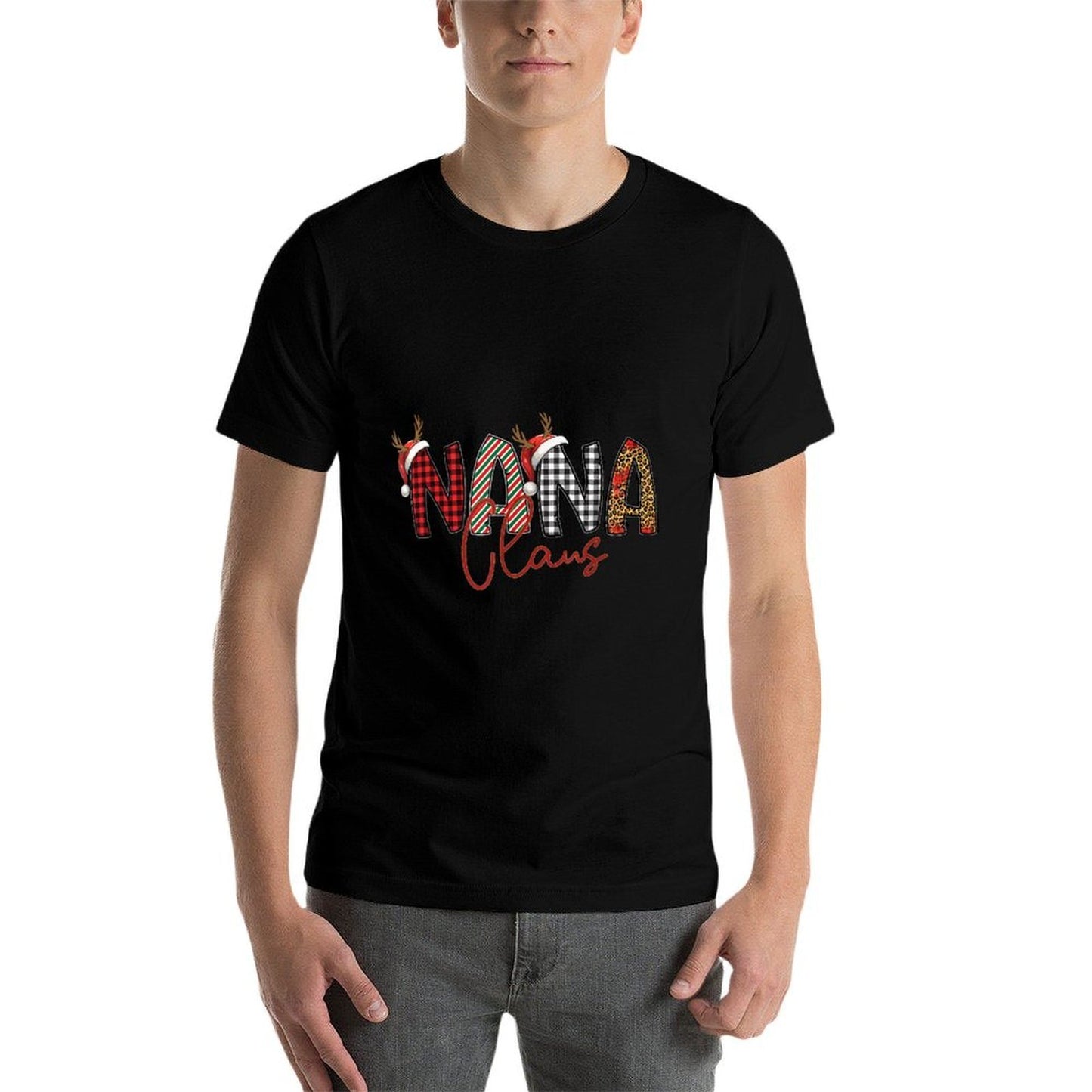 Nana Clause, Nana Christmas, Nana Santa Claus  Cotton T-Shirt