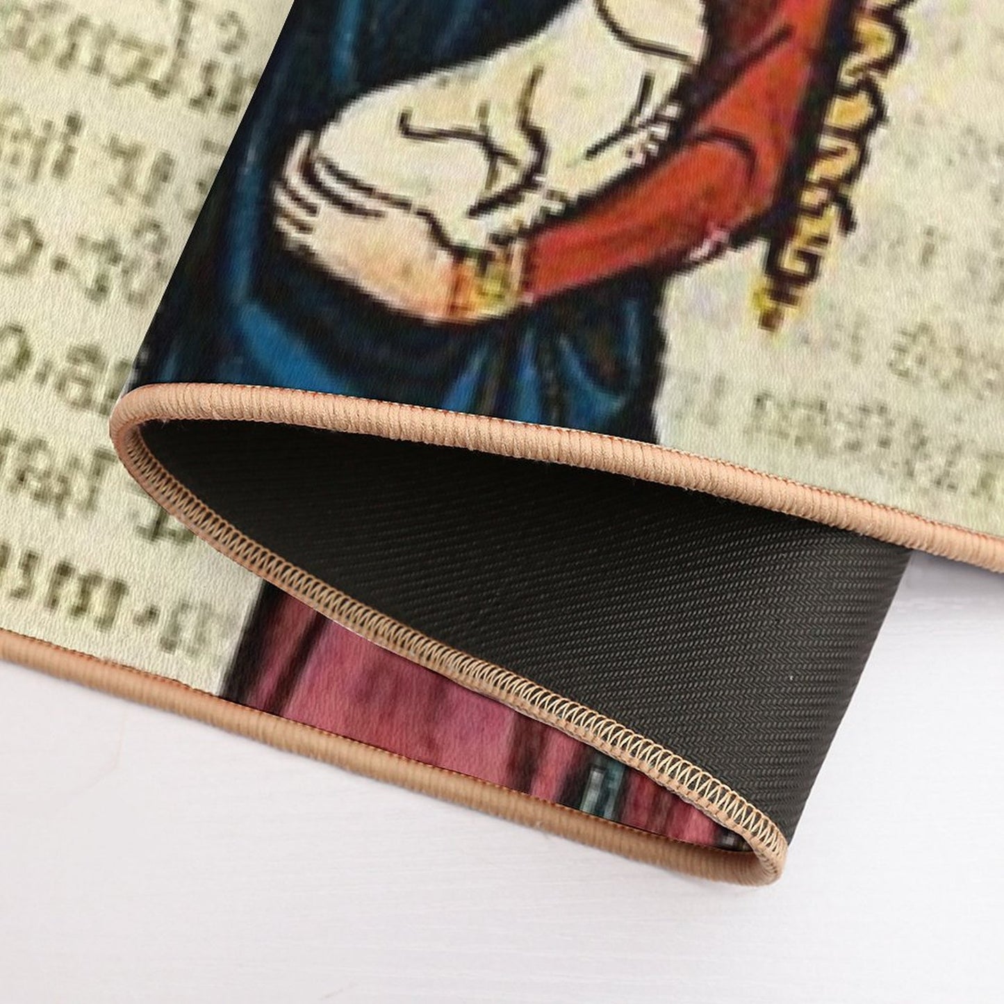 Codex Manesse Bernger Von Horheim Durable Bath Mat