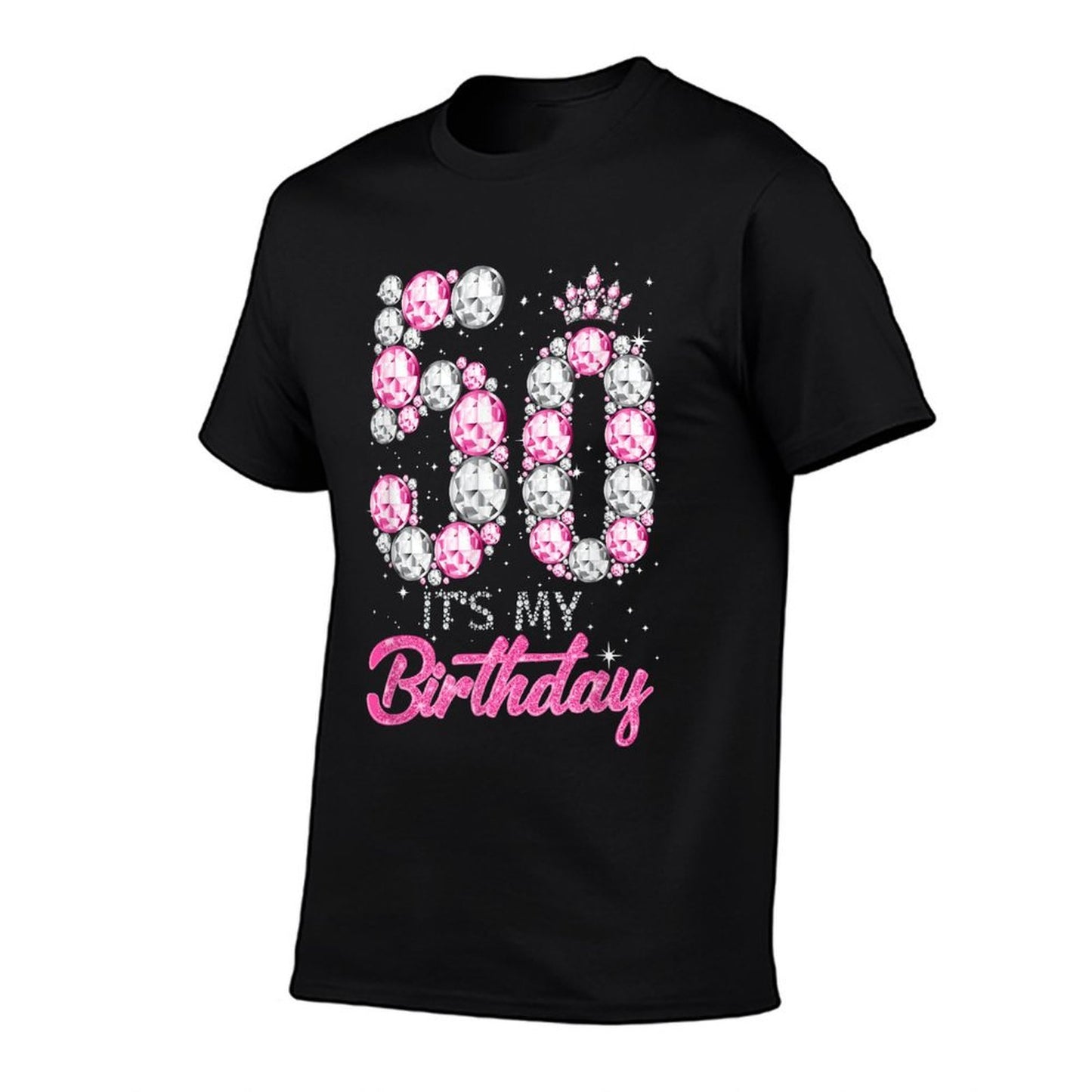 It's My 50th Birthday Crown 50 Years Old Birthday Gift Women  Lightweight T-Shirt