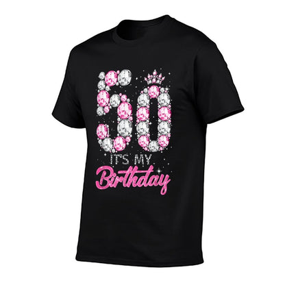 It's My 50th Birthday Crown 50 Years Old Birthday Gift Women  Lightweight T-Shirt