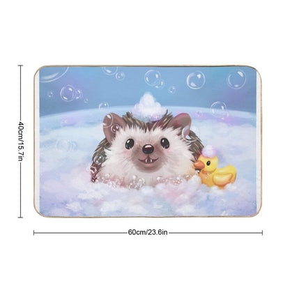 Hedgehog Bath  Non-Slip Bath Mat