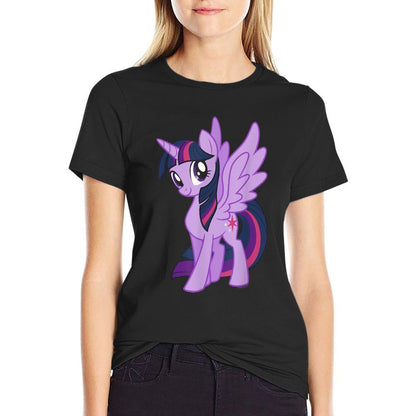 My Little Pony Friendship Is Magic Big Twilight Portrait  Cotton T-Shirt