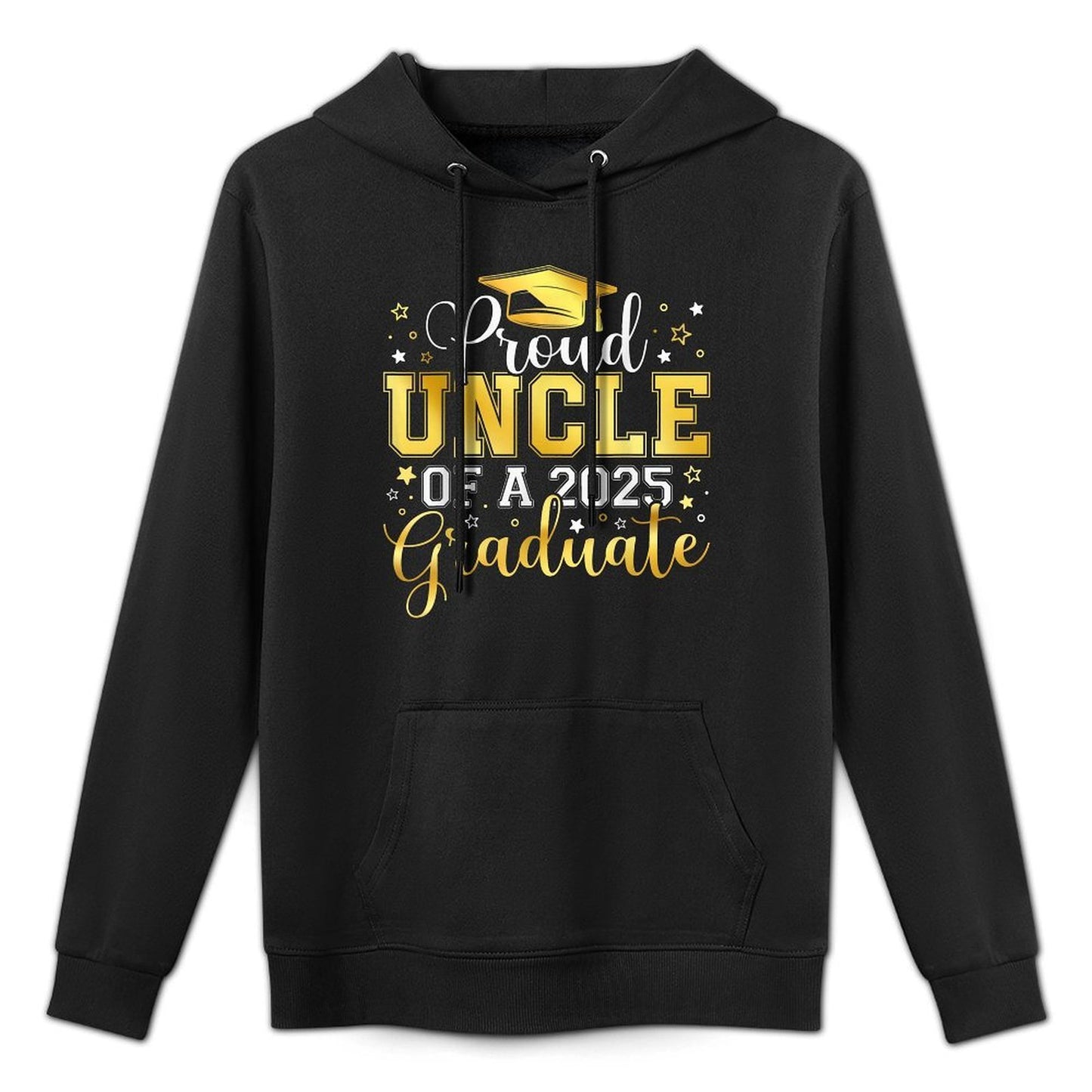 Proud Uncle Of A 2025 Graduate Grad Senior Graduation Gift Durable Construction Hoodie
