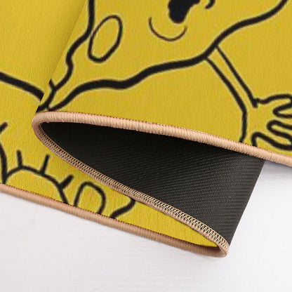 Spongebob Ripped Pants  Spongebob Themed  @HeckinFarOut  Dirt-Trapping Bath Mat