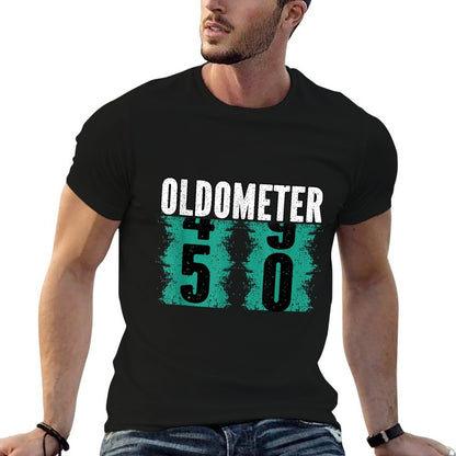 Oldometer 49-50 50th Birthday  Relaxed-fit T-Shirt