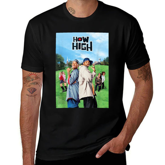 How High Movie Poster  Trendy Pattern T-Shirt