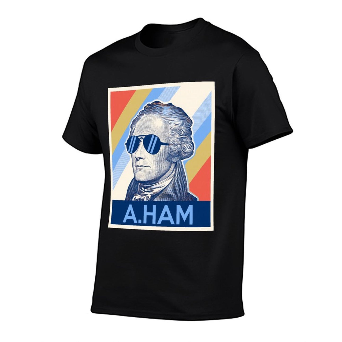 Hamilton Wearing Sunglasses  Affordable Price T-Shirt