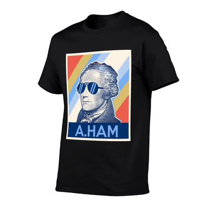 Hamilton Wearing Sunglasses  Affordable Price T-Shirt