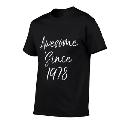 Awesome Since 1978 for Men 40th Birthday Gift Women  Lightweight T-Shirt