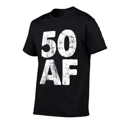Vintage 50 AF Funny 50th Birthday  Soft T-Shirt