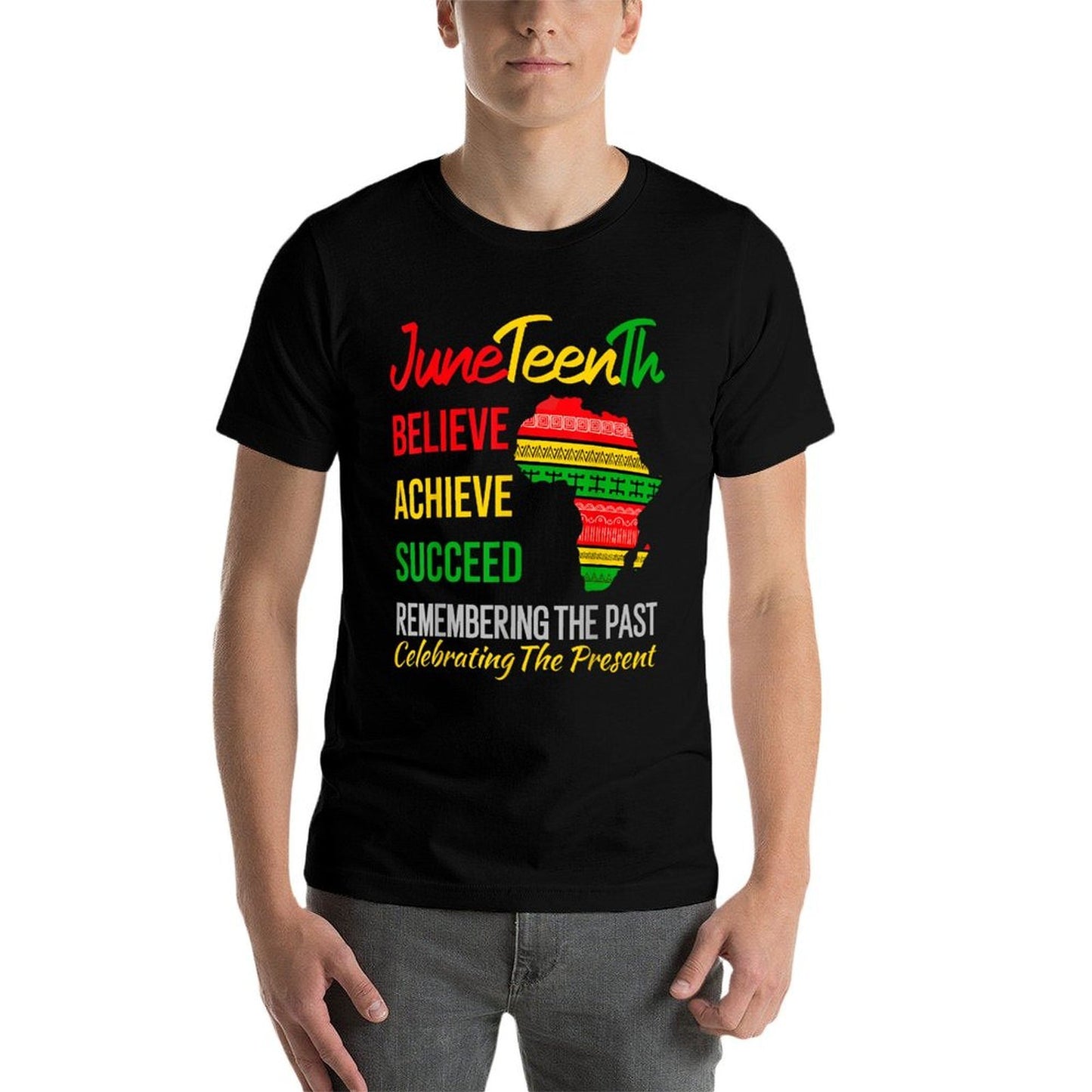Juneteenth Is My Independence Day African 1865 Juneteenth  Easy-care T-Shirt