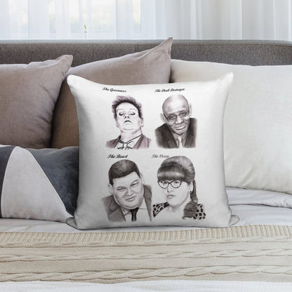 The Chasers Soft Luxury Feel Throw Pillow