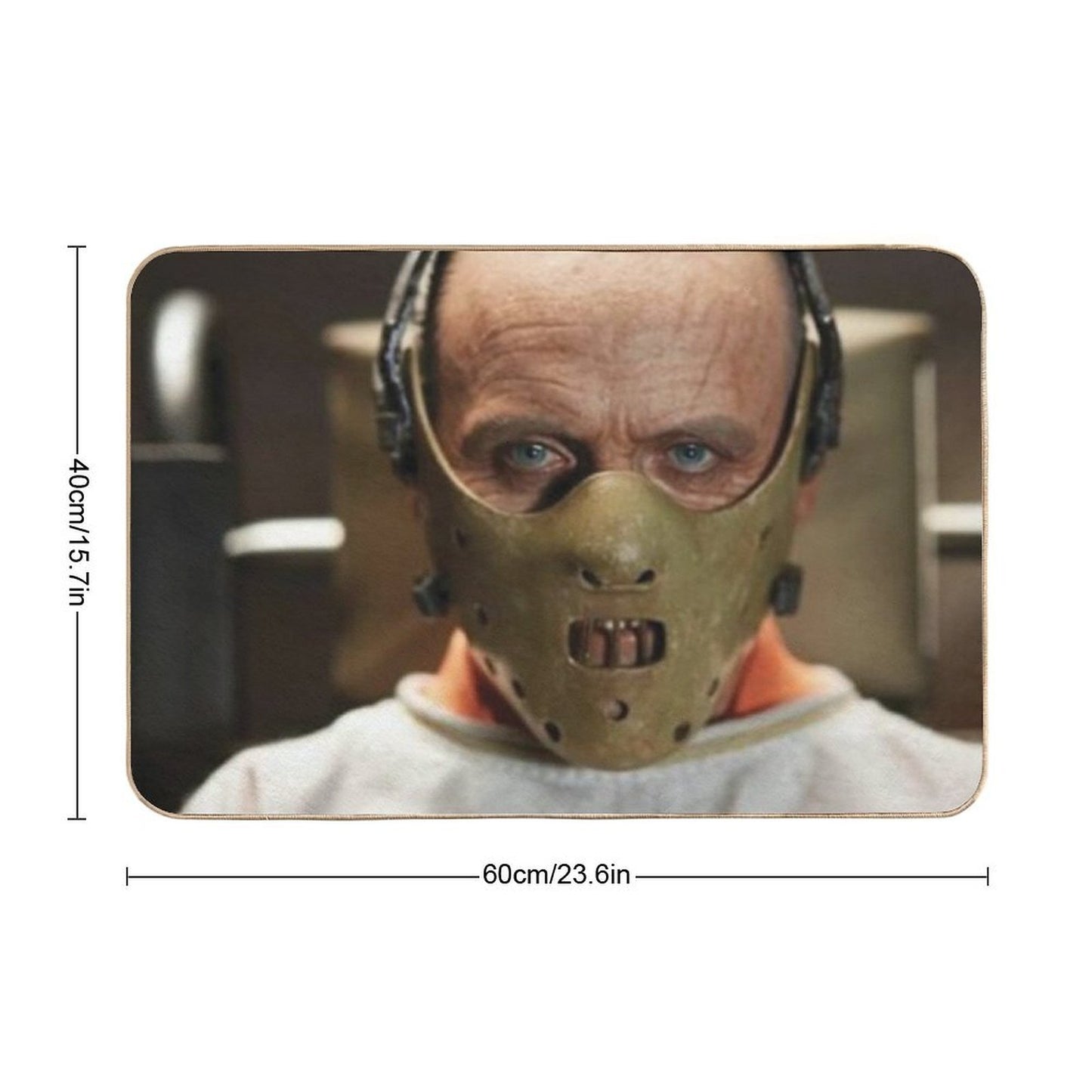 Hannibal Masks  Easy Maintenance Bath Mat