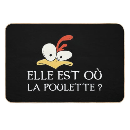 Kaamelott - Where's The Chick  Dirt-Trapping Bath Mat