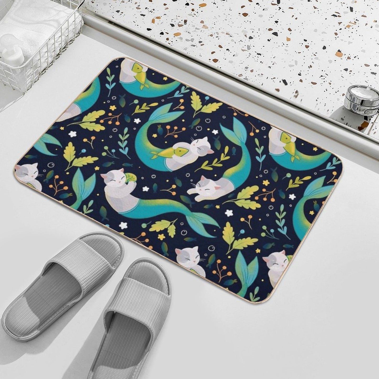 Merkitties - Pattern Version  High-Traffic Bath Mat