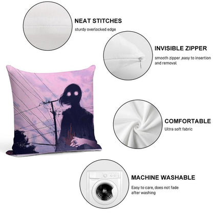 The Beginning Phase Soft Anti-Pilling Throw Pillow