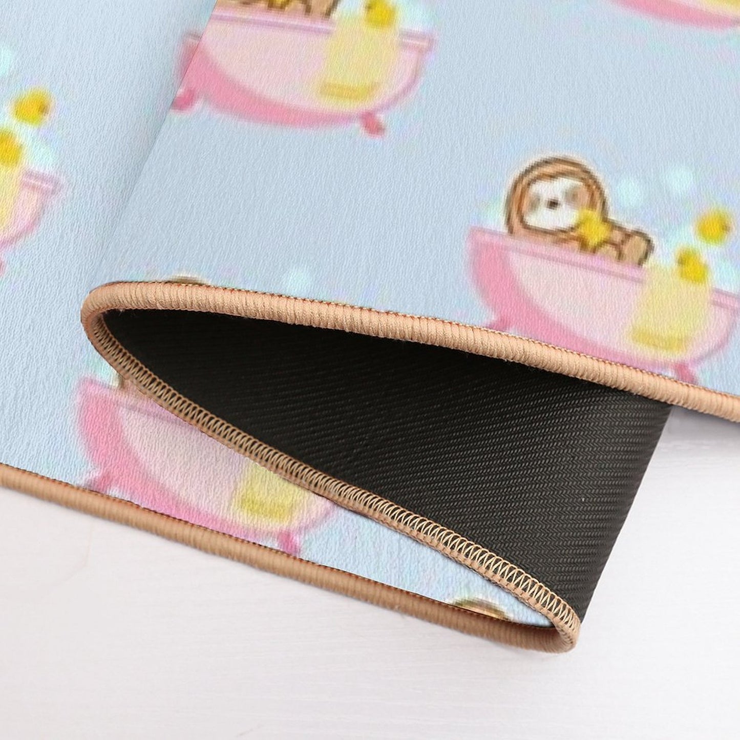 Cute Bubble Bath Sloth  Pet-Safe Bath Mat