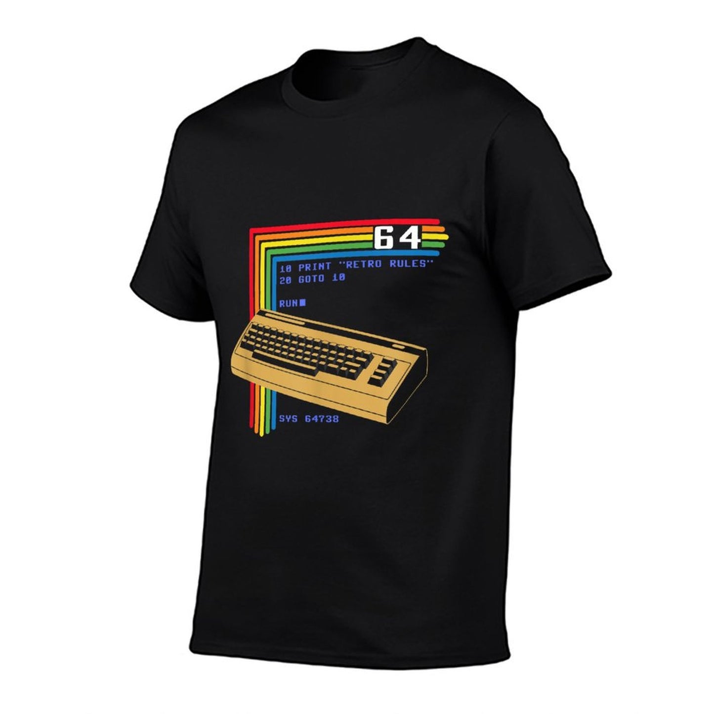 Retro Computer C64  Lightweight T-Shirt