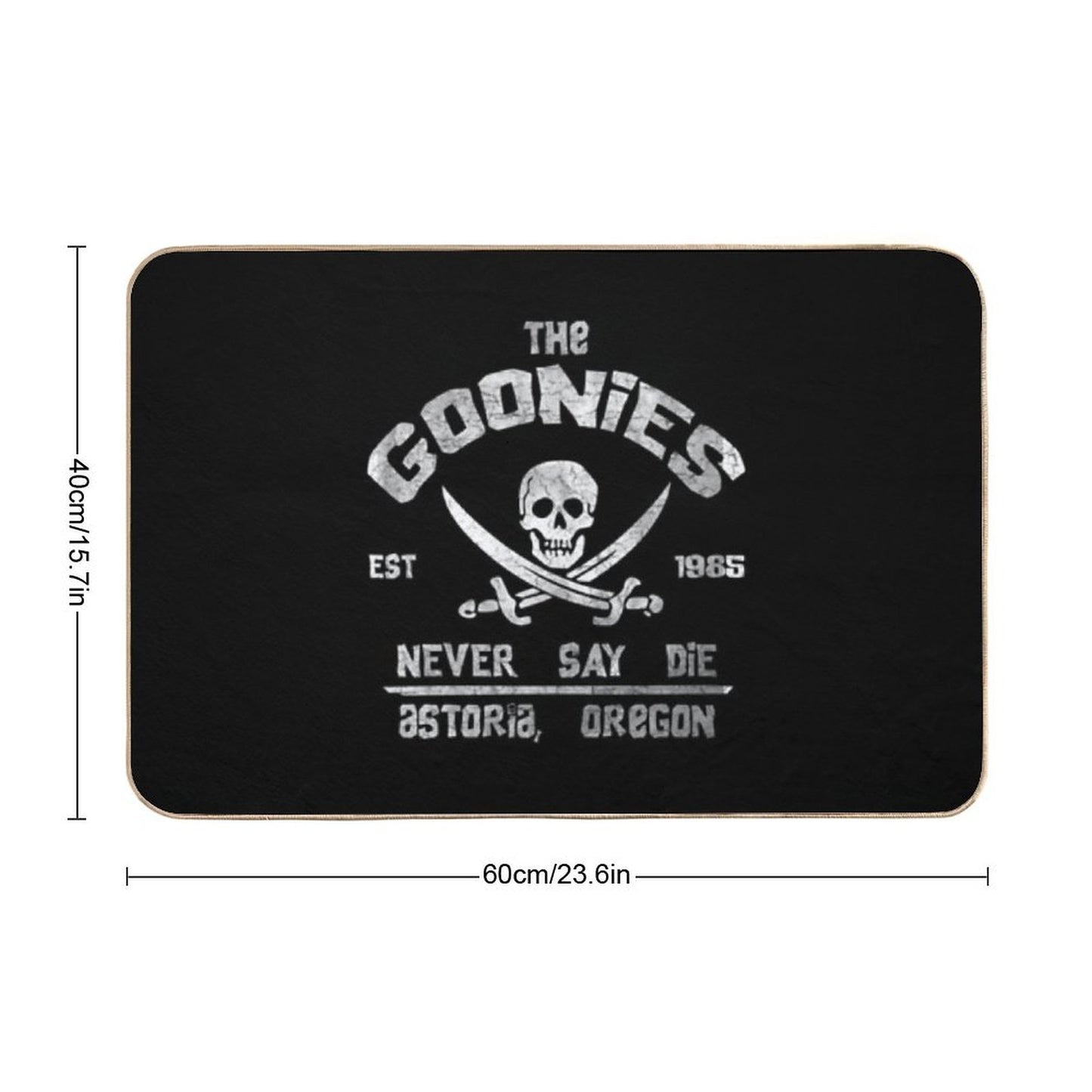 The Goonies Never Say Die  Long-Lasting Bath Mat