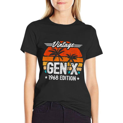Gen X 1968 - Generation X 1968 Birthday - Gen X Vintage 1968  Vintage-inspired T-Shirt