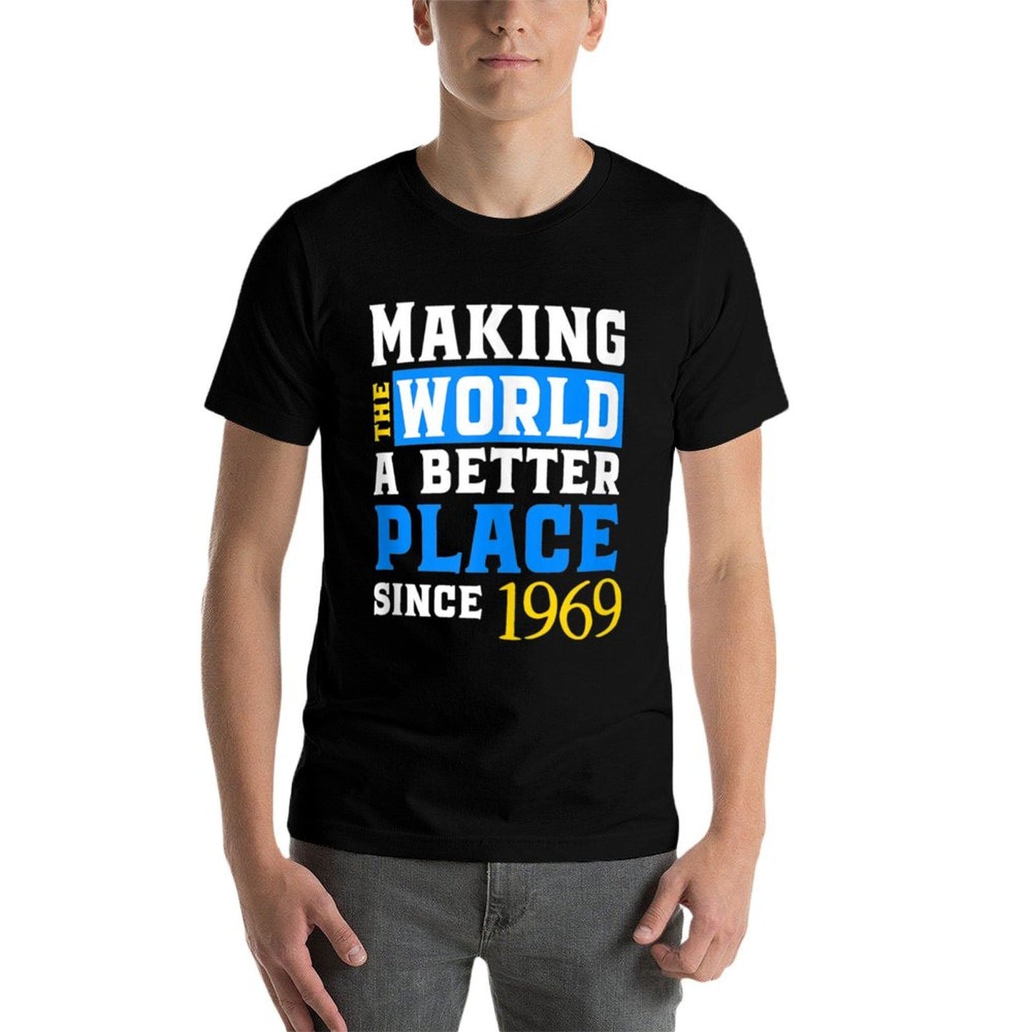 50th Birthday  Polyester Blend T-Shirt