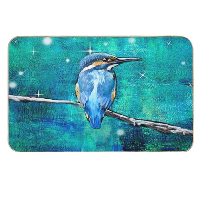 Kingfisher Texture  Toxin-Free Bath Mat