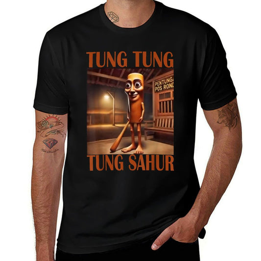 Tung Tung Tung Sahur Eco-friendly Material T-Shirt