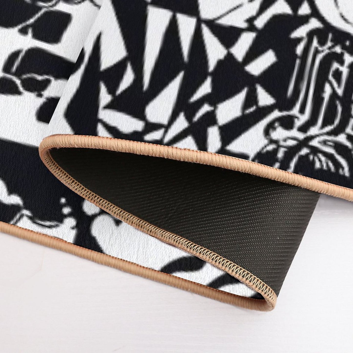 Black And White Graffiti  High-Traffic Bath Mat