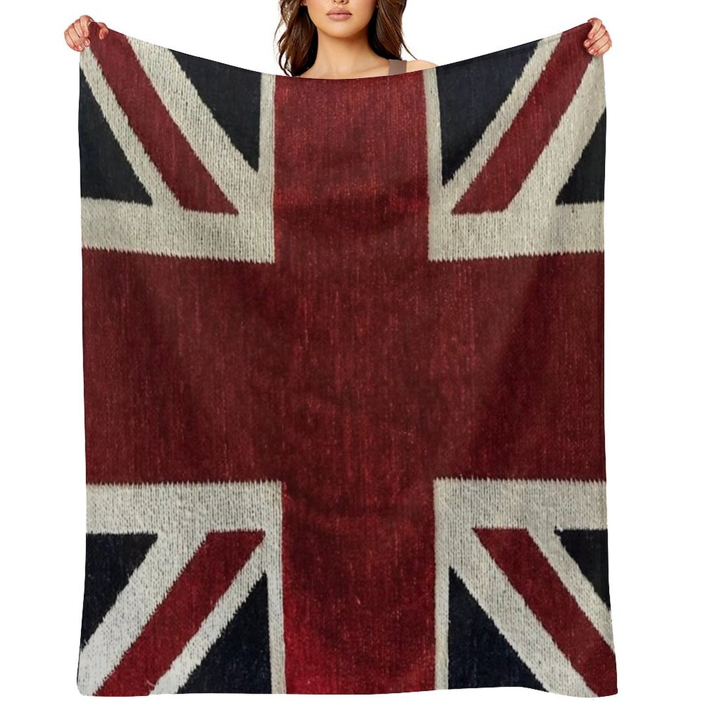 Uk Flag Wrinkle-free Throw Blanket