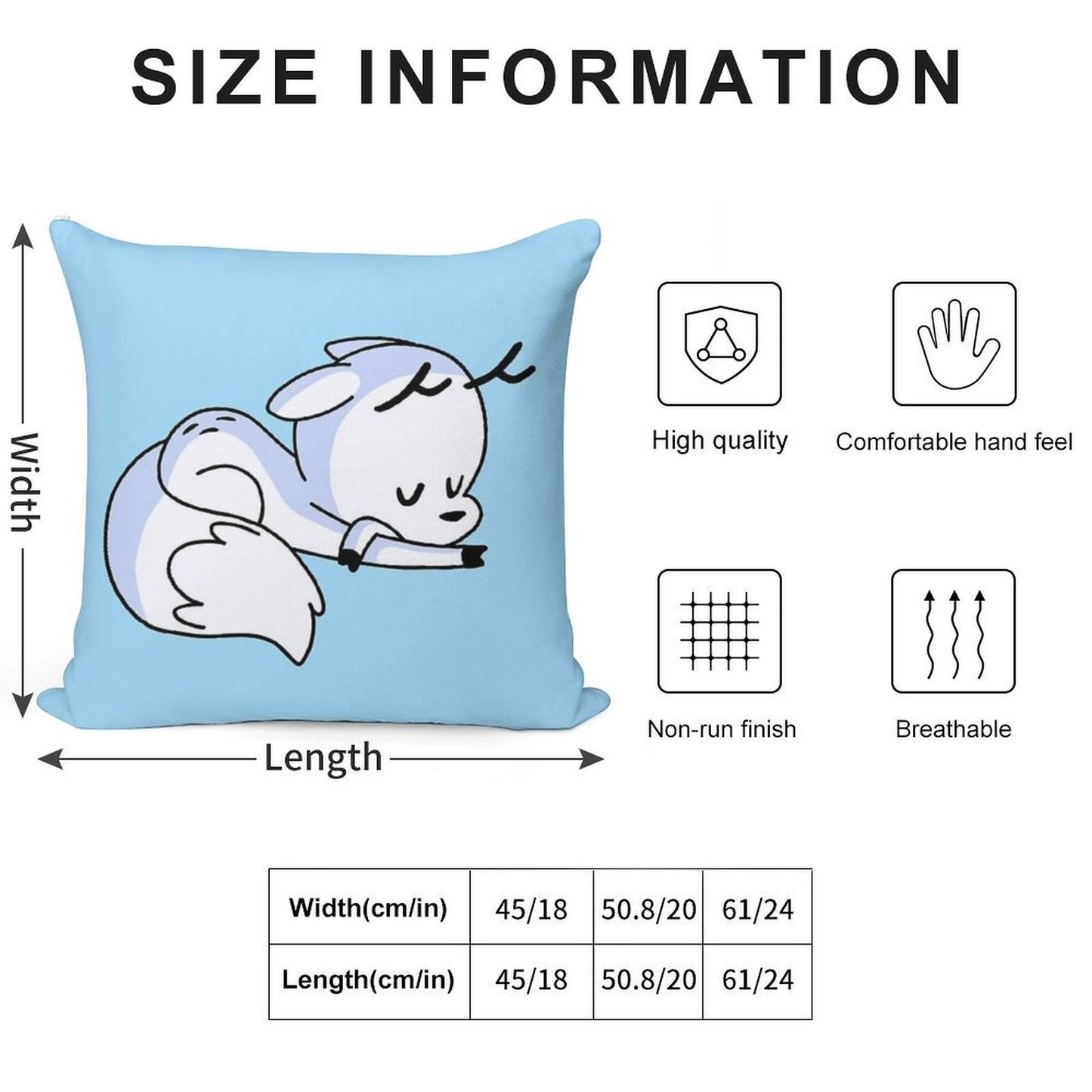 Sleeping Twig  Hilda Soft Shrink-Resistant Throw Pillow