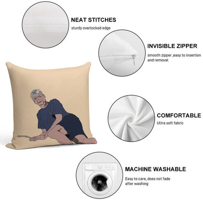 Arsene Wenger Vibin ' Soft High-Density Material Throw Pillow