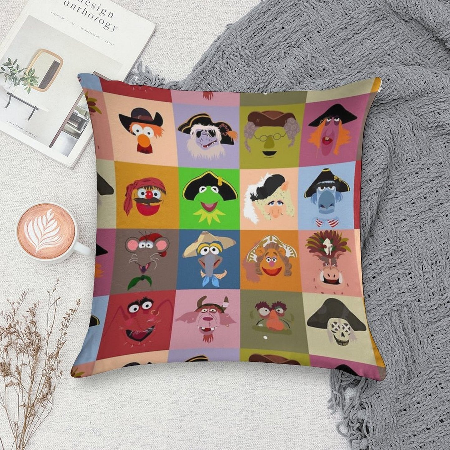 Treasure Island Pirates Soft Durable Construction Throw Pillow