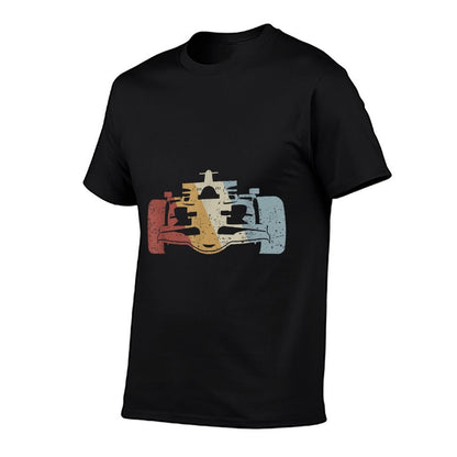 Racing Car Retro Style Vintage Relaxed-fit T-Shirt