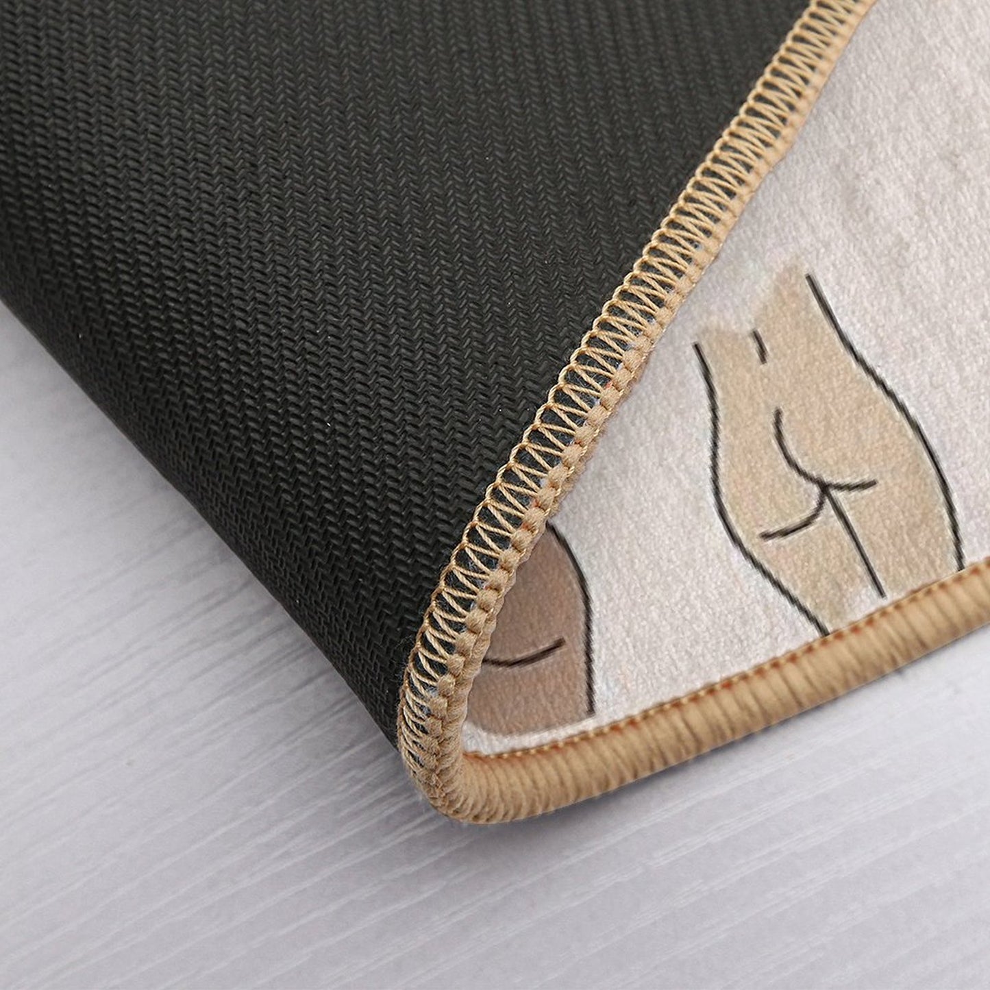 All Bums  Eco-Friendly Bath Mat