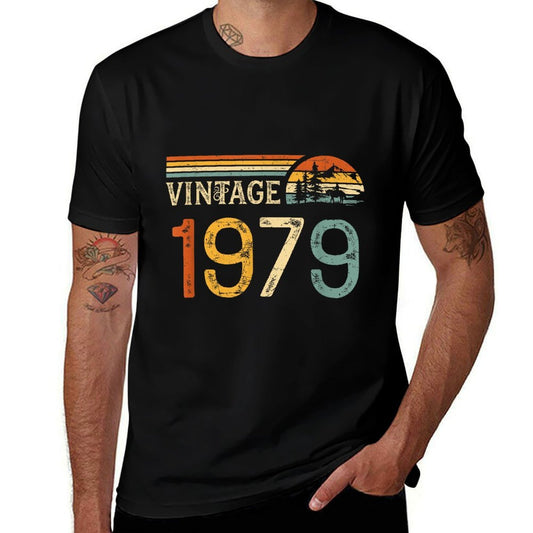 Vintage 1979 Birthday Retro  Soft T-Shirt