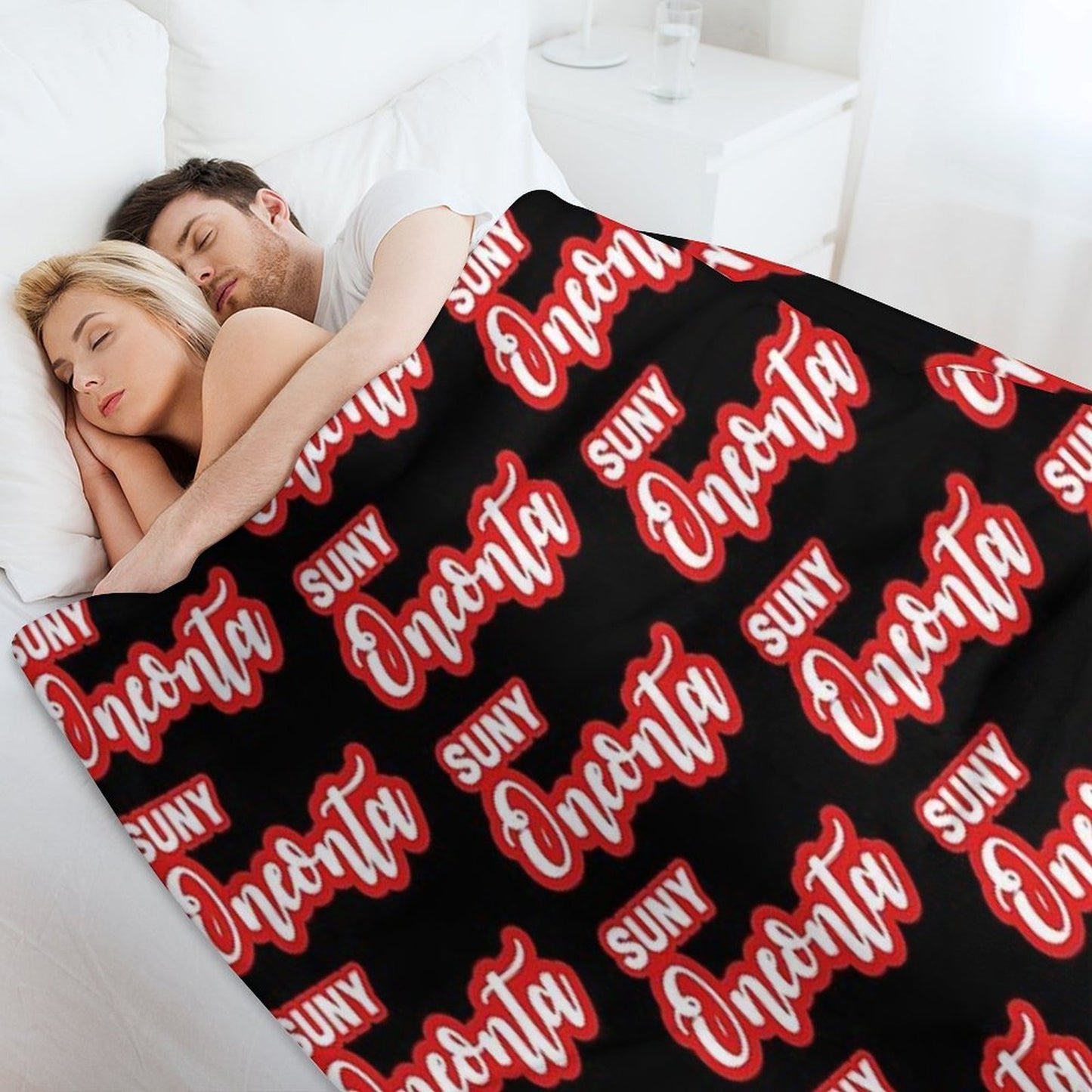 SUNY Oneonta Versatility Throw Blanket