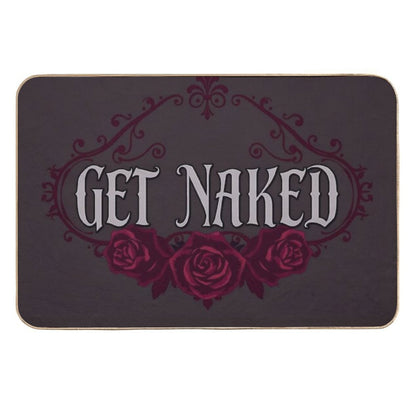 Get Naked - Fun Bathroom  Pet-Safe Bath Mat