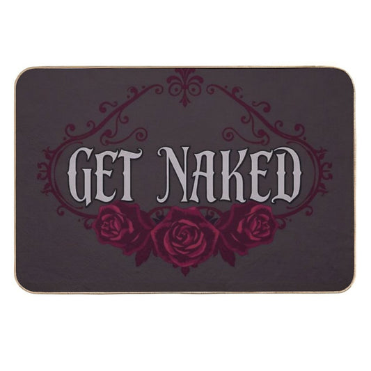 Get Naked - Fun Bathroom  Pet-Safe Bath Mat