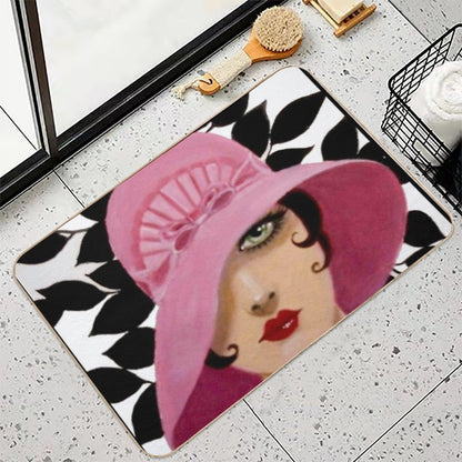 FLAPPER  Vintage 1932 Beautiful Fashion Magazine Advertising Print Durable Bath Mat