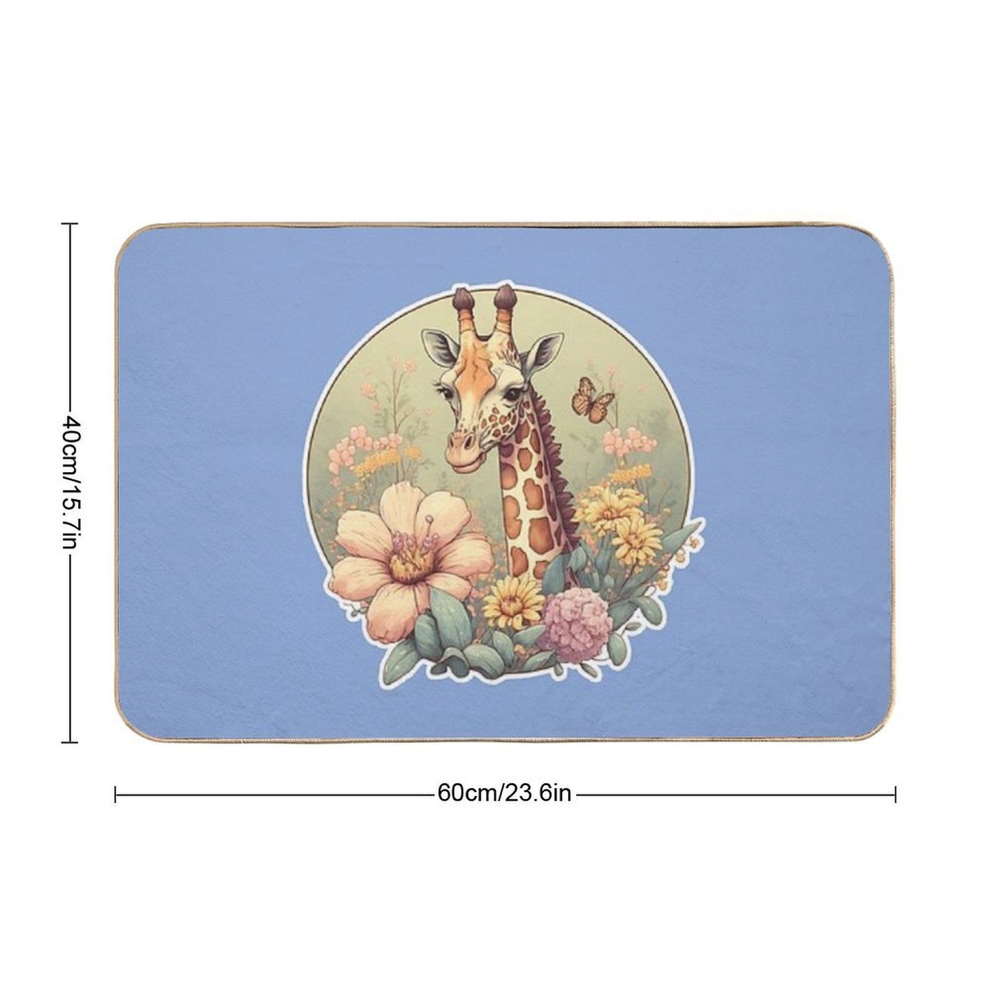 Giraffe  Eco-Friendly Bath Mat